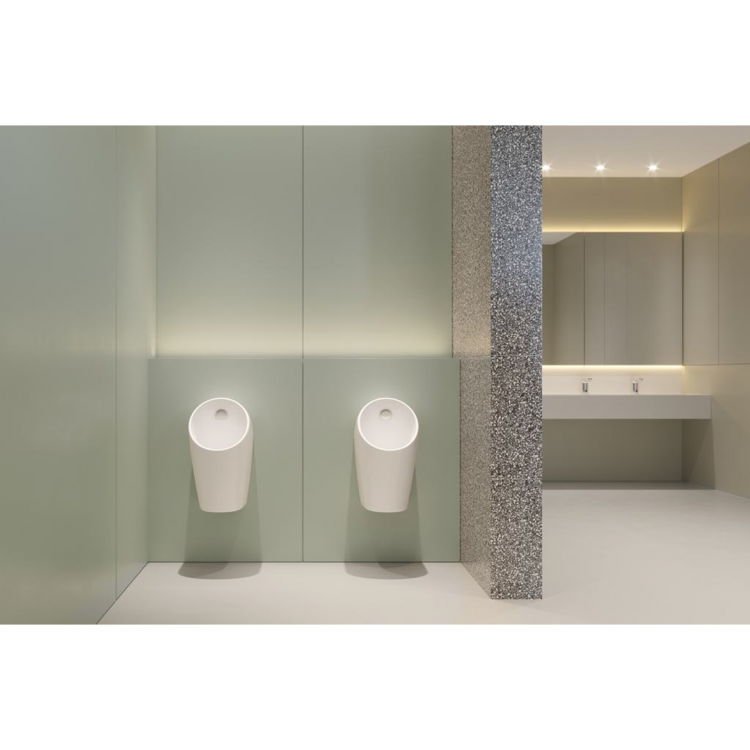 E183101 MIDI Писсуар со стандартным смывом, задняя подводка Ideal Standard SPHERO - Вид №3