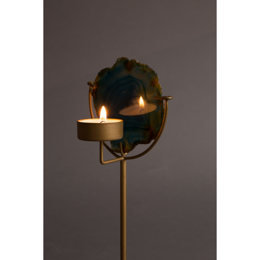 Подсвечник Gem синий Dutchbone 8300007 - Вид №7