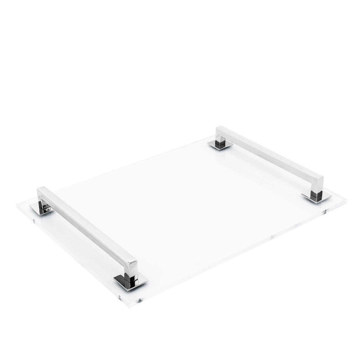 600671-02 ABHIKA ПОДНОС ЛЮСИ SILVER 