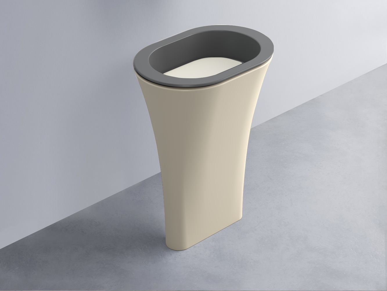 AMLA65-CM+AMPILO-TL+AMCOLO-LN Раковина Amedeo Ovale отдельностоящая cielo Enjoy + Amedeo Ceramica Cielo