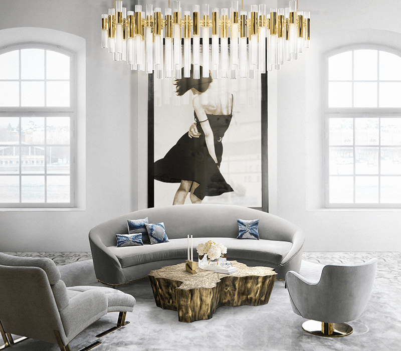 0-237 Центральный стол Eden с патиной Boca Do Lobo  - Вид №1