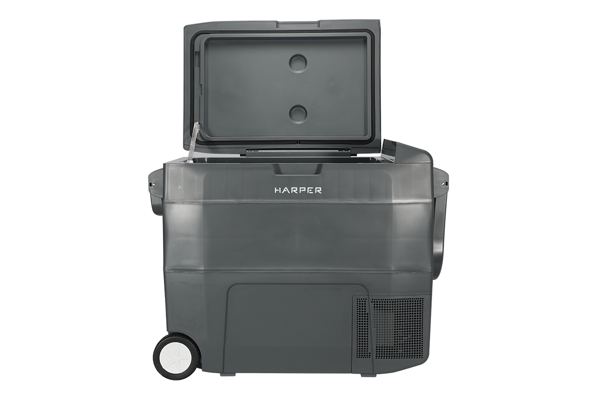 9197156 Холодильник автомобильный Harper CRF-50 серый STDN-0009977 - Вид №2