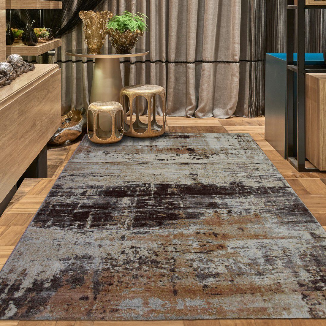 Ковер с прямоугольным рисунком Ademi Essential ARCH-00149904 - Вид №3