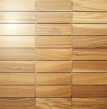 Мозаика и 3D панели из дерева Da Vinci Мозаика 9x3 Emotion 021 Ясень Селект (Гладкая) 324х324 мм 1301100021 - Вид №1
