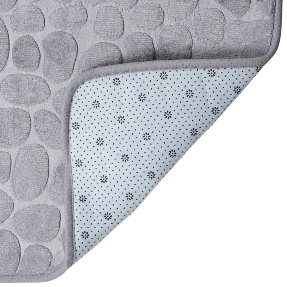 Коврик для ванной Vidage Каменка - серый комфорт 50х80 см 89373805 STLM-1568305 - Вид №2