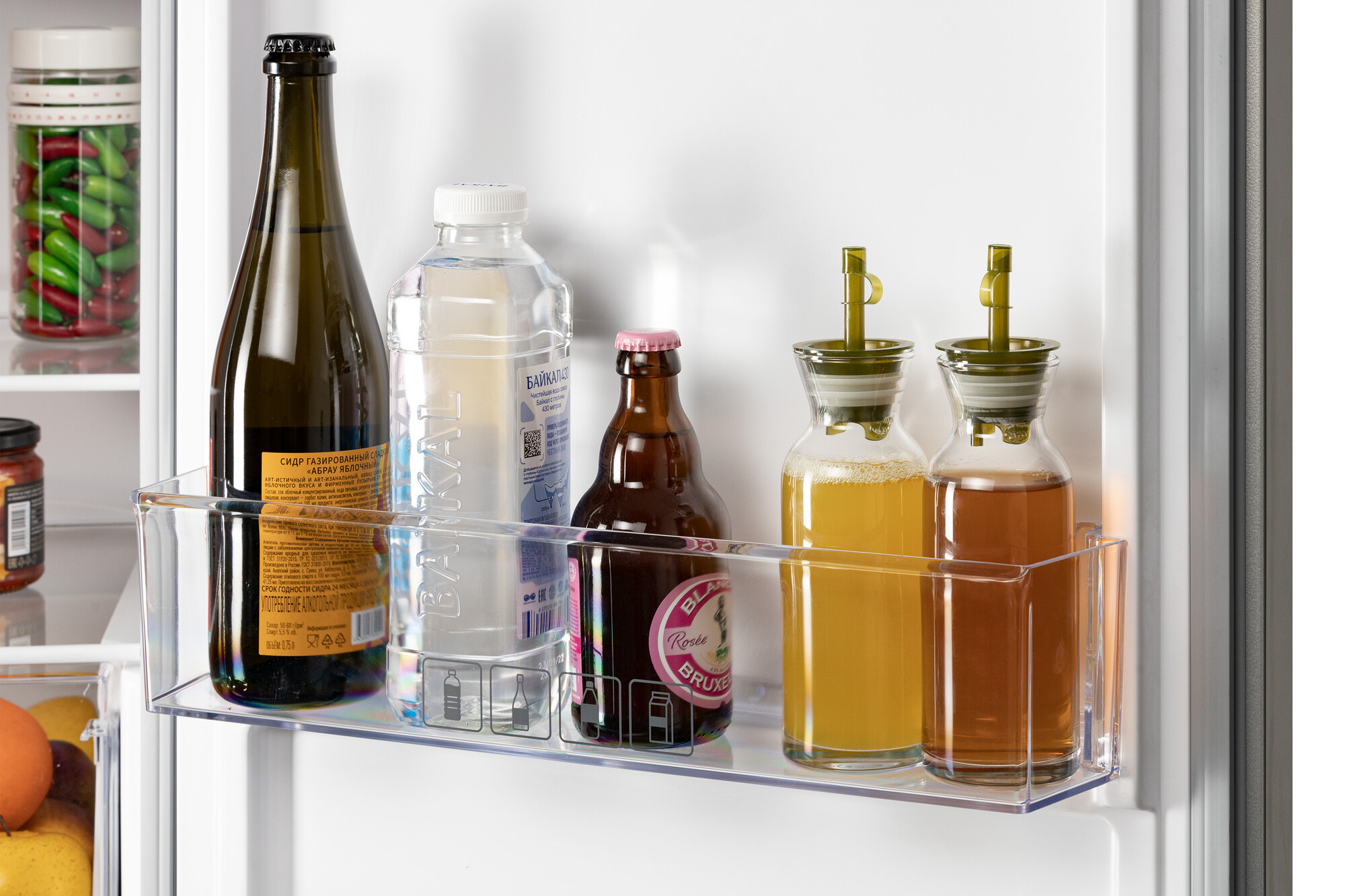 9056362 Холодильник с морозильником   Nordfrost NRB 161NF S серебристый STDN-0082527 - Вид №4