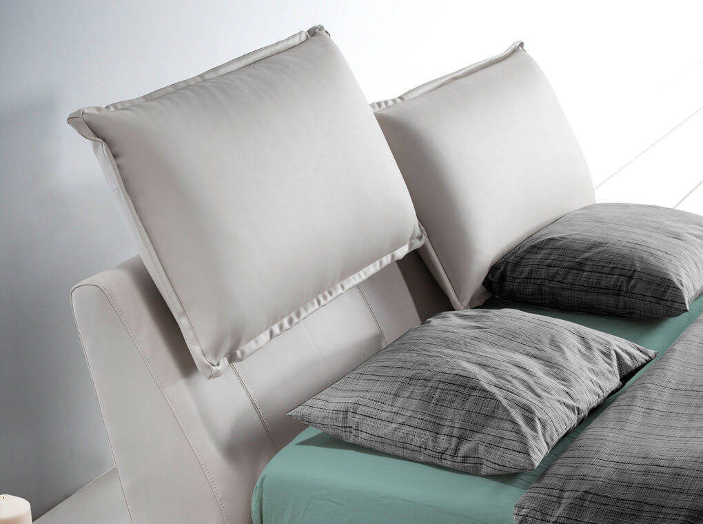 062537 Мягкая кровать с изголовьем B563 Angel Cerda 