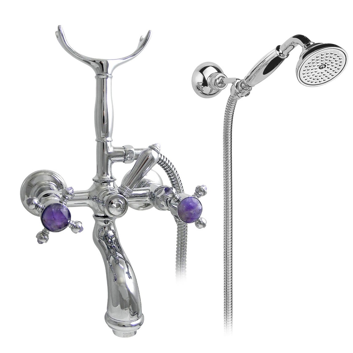 2102 ** 09 Комплект ванны с дуплексным душем Nicolazzi Series Le Pietre 