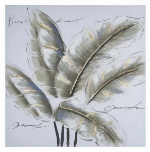 Картина на холсте фактурная серо-золотая 50х50 см Tomas Stern TOMAS STERN  00-3872612 Золото;серый;разноцветный