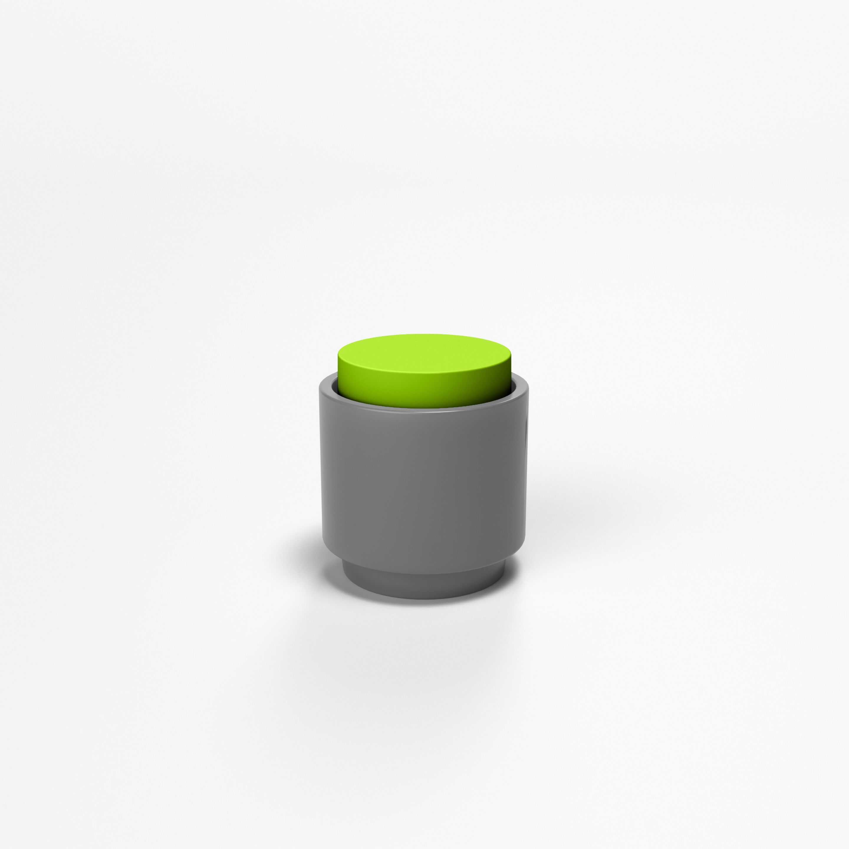 Пуф круглый армированный пластиковый контейнер SIXINCH TINGLE ARCH-00068651 - Вид №30