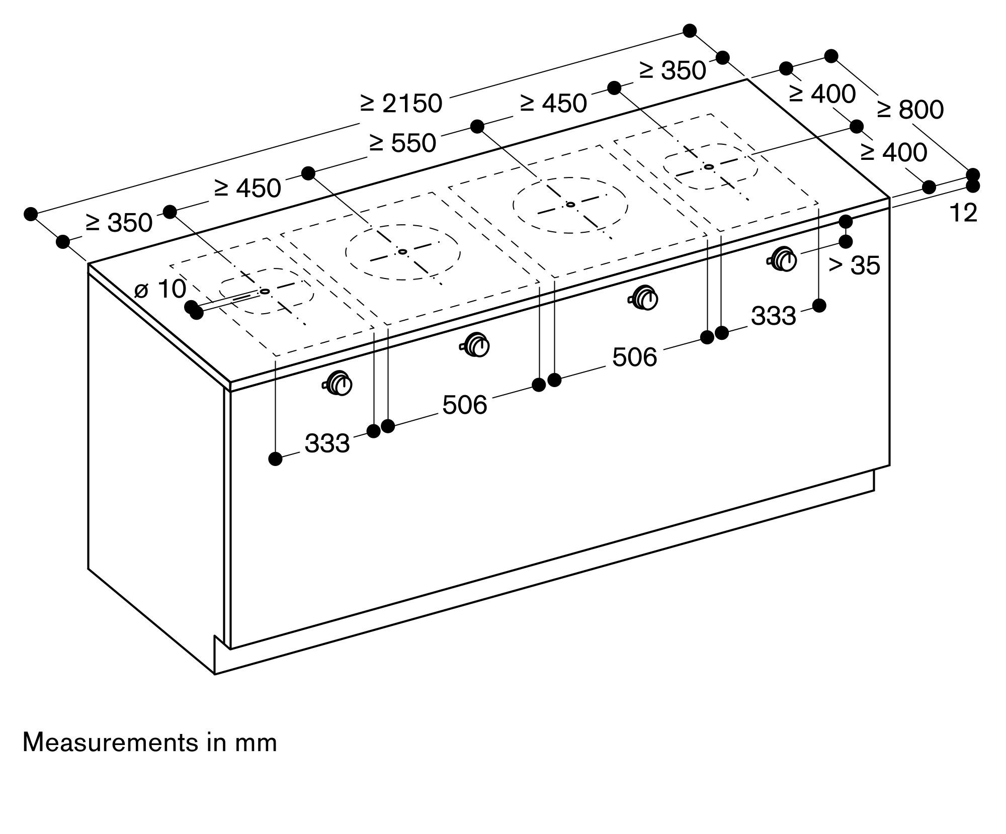 Индукционная плита под столешницей GAGGENAU серия 400 ARCH-00085368 - Вид №8