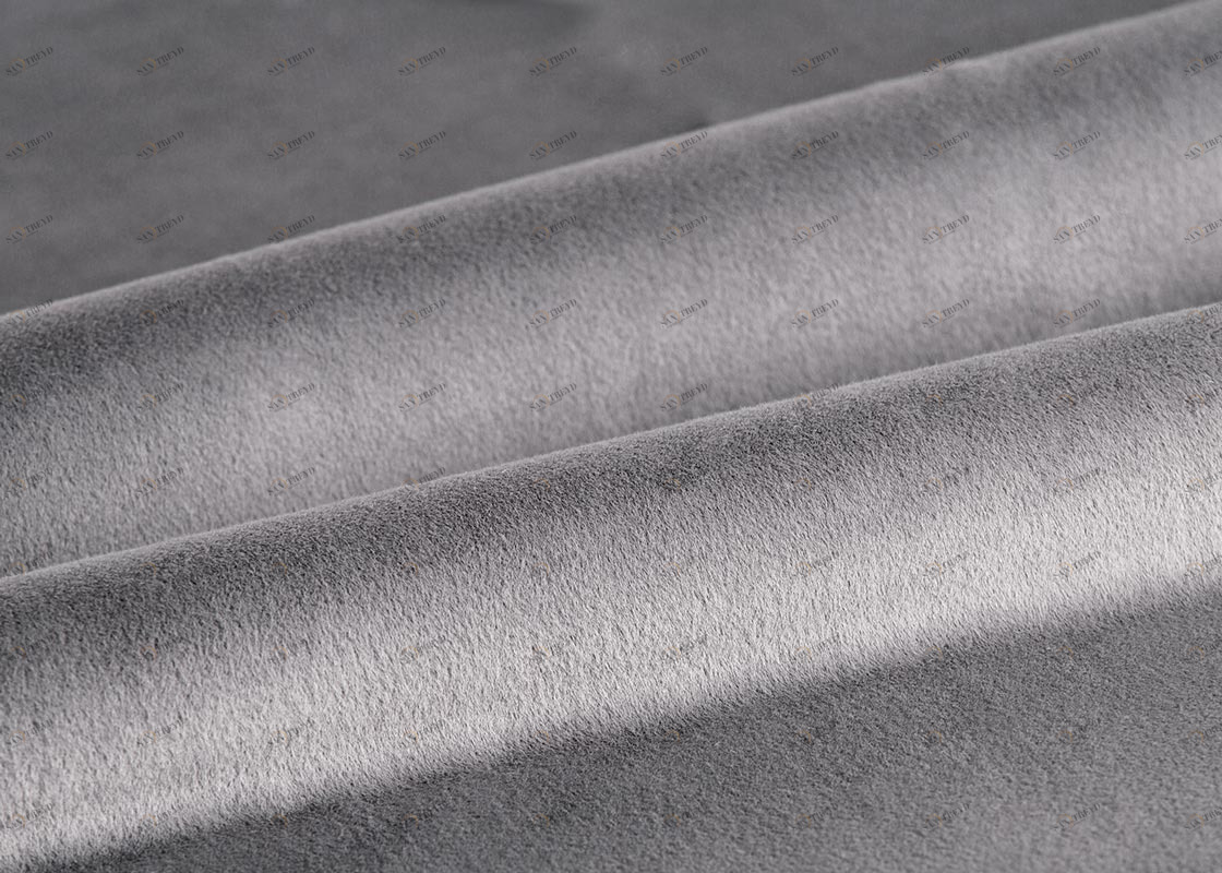 COLORISTICA Ткань мебельная  Микровелюр  NEWPremiata Серый premiata-col-11