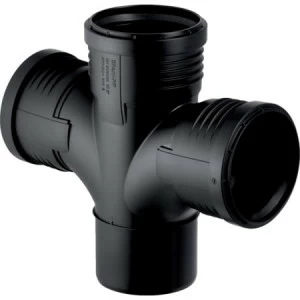GEBERIT 390.567.14.1 Крестовина со смещенным впуском Geberit Silent-PP 87,5°