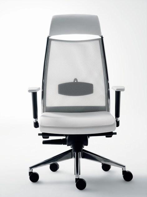 Ares Line Кресло руководителя с регулируемой высотой и подголовником Link family sun-id-1384748 - Вид №4