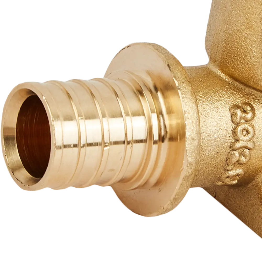 STOUT Угольник настенный латунный 16×1/2" для систем водоснабжения 82197799 STLM-0021703 - Вид №1