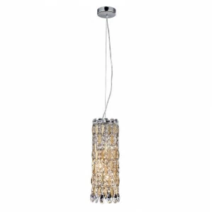 Подвесной светильник Crystal Lux Lirica SP3 Chrome CRYSTAL LUX LIRICA 139670 Золотой