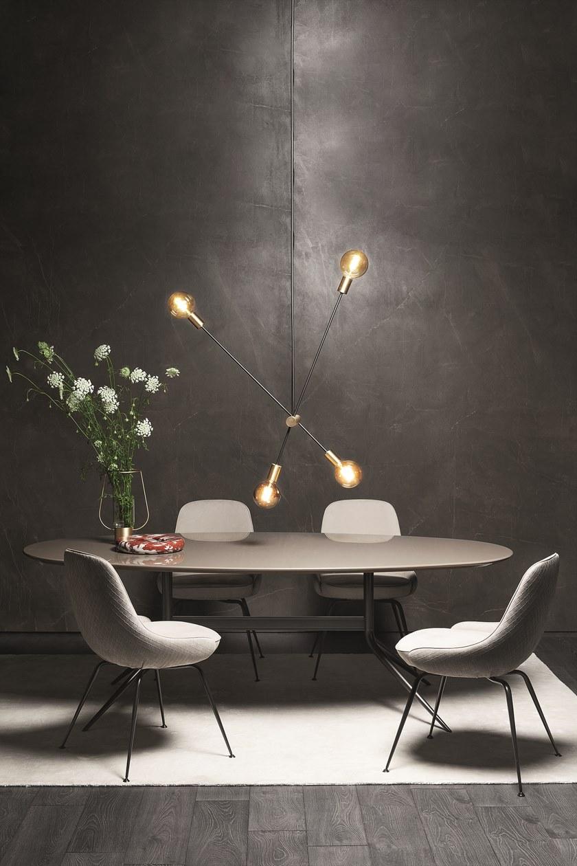 Vibieffe Обеденный стол из мрамора или мдф 1500 swing sun-id-1461521 - Вид №5