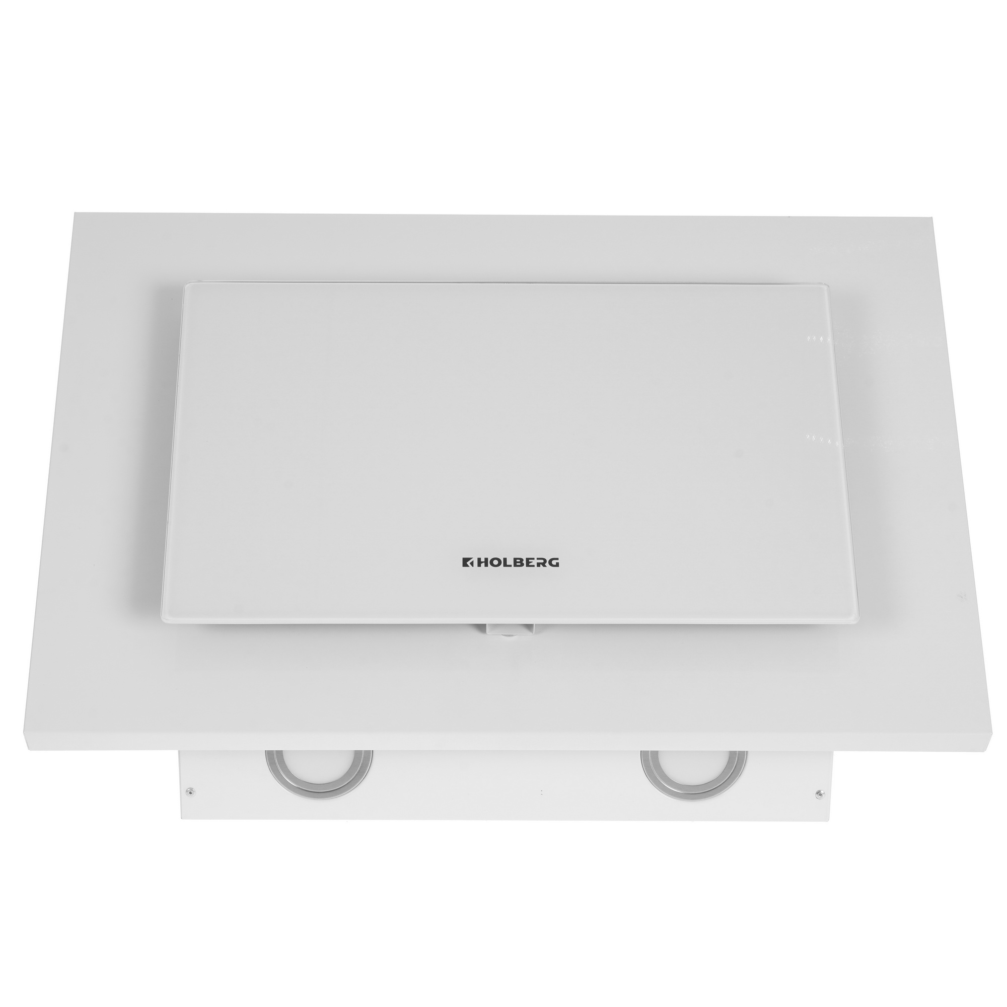 9118242 Вытяжка наклонная HOLBERG Delta 600W белый/белый STDN-0081181 - Вид №1