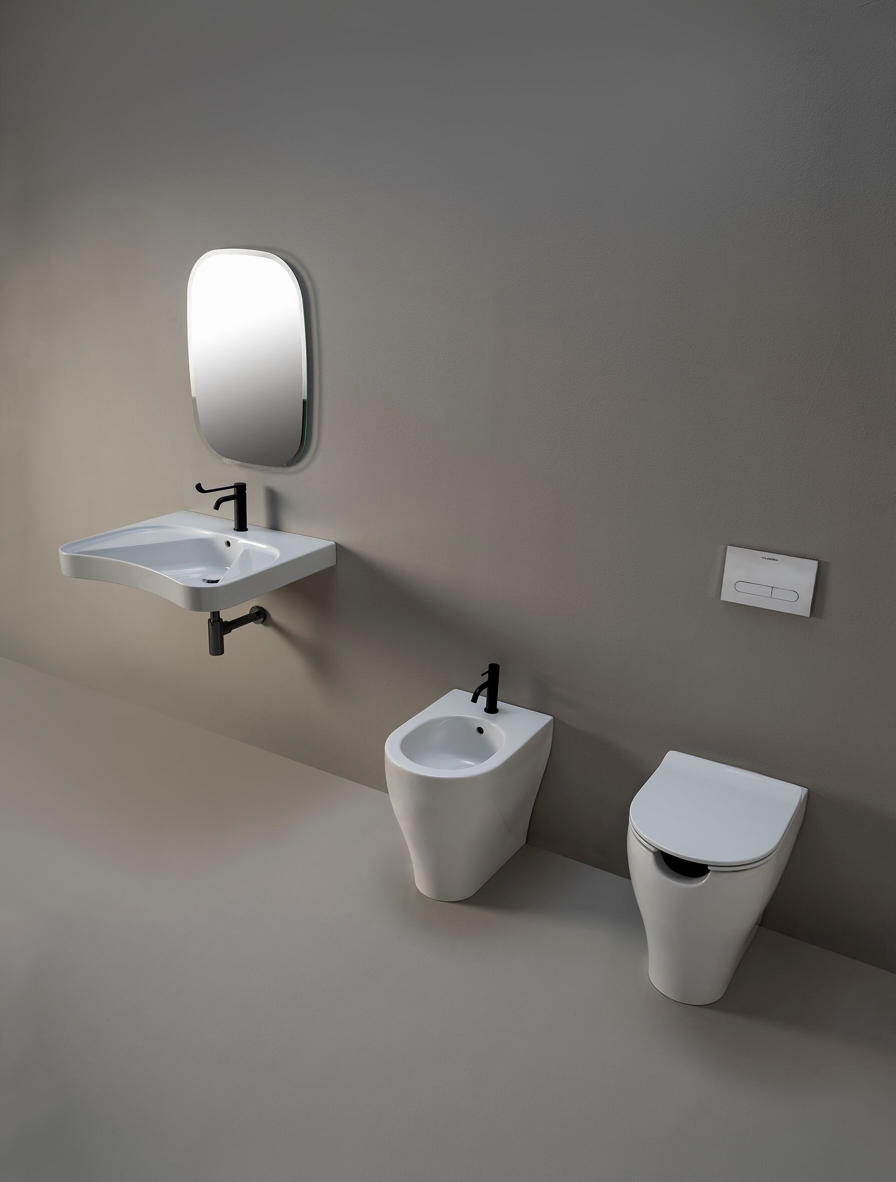 Напольное керамическое биде Ceramica Flaminia APP SOLUTION ARCH-00066234 - Вид №2