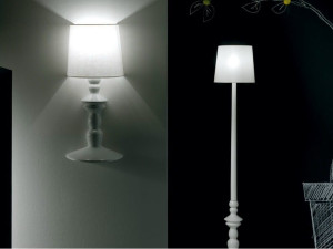 Керамическая настенная лампа