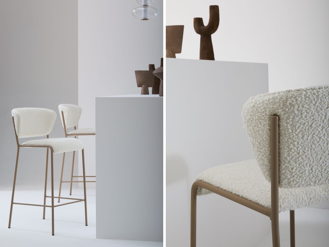 Высокий бархатный стул Julia Italia Лилия ARCH-00067691 - Вид №5