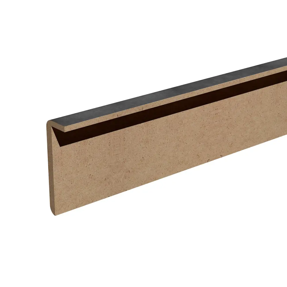 Наличник телескопический 2150x70 мм МДФ, цвет лофт тёмный КРОНОПРОФИЛЬ STLM-2162215 - Вид №1