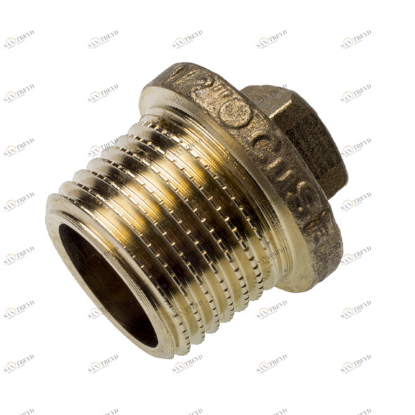 13290114 SANHA 3290 PURAFIT заглушка НР, с квадратом 11/4 мм 