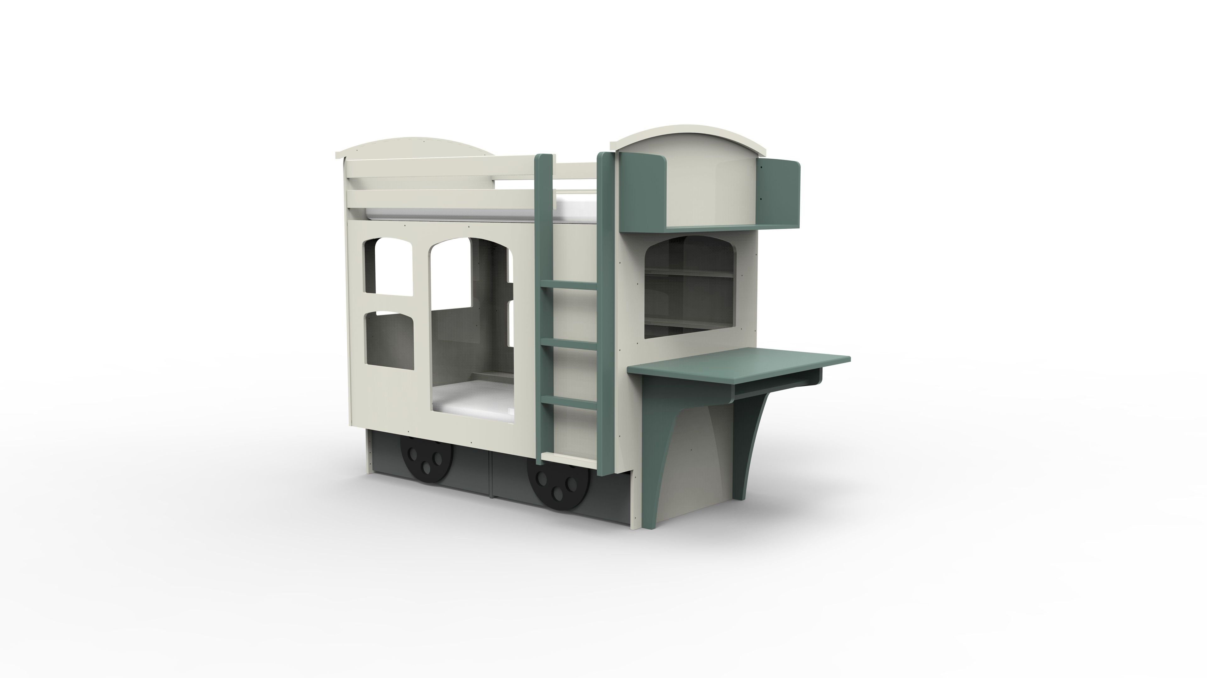 Двухъярусная кровать из МДФ Mathy by Bols УНИВЕРСАЛ ARCH-00153050 - Вид №39