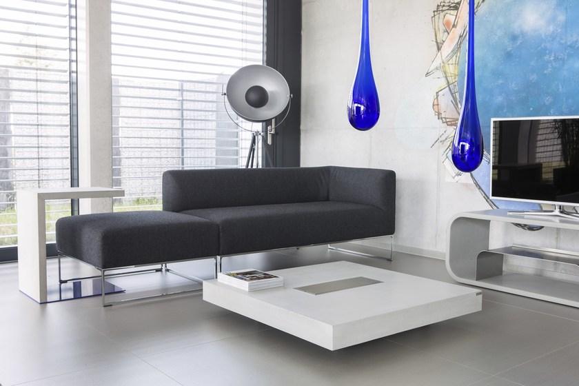 CO33 Камин / журнальный столик из бетона Tabula B1.1 - Вид №1