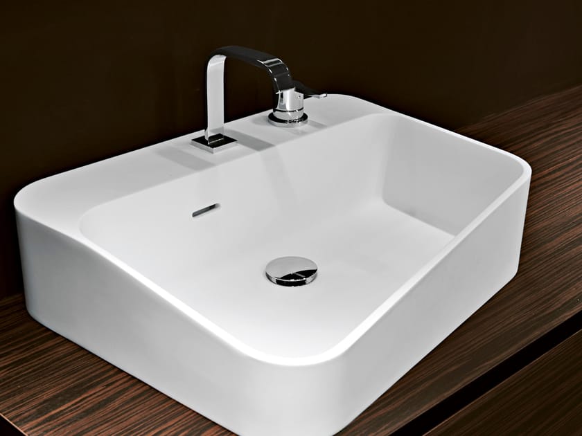 Прямоугольная раковина из Cristalplant® Antoniolupi ALVEO1 ARCH-00042717