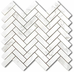 Ideamarmo Мраморная мозаика Calacatta Taylor Tlr 1004