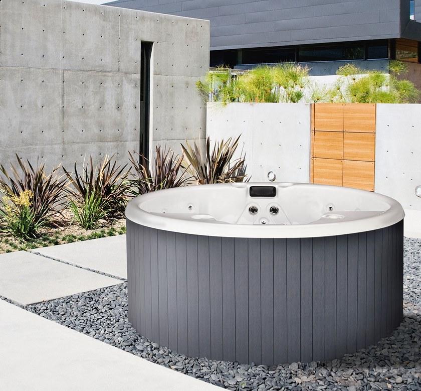 Gruppo Treesse Круглый наземный мини-бассейн с гидромассажем Standard spa sun-id-1352686 - Вид №2