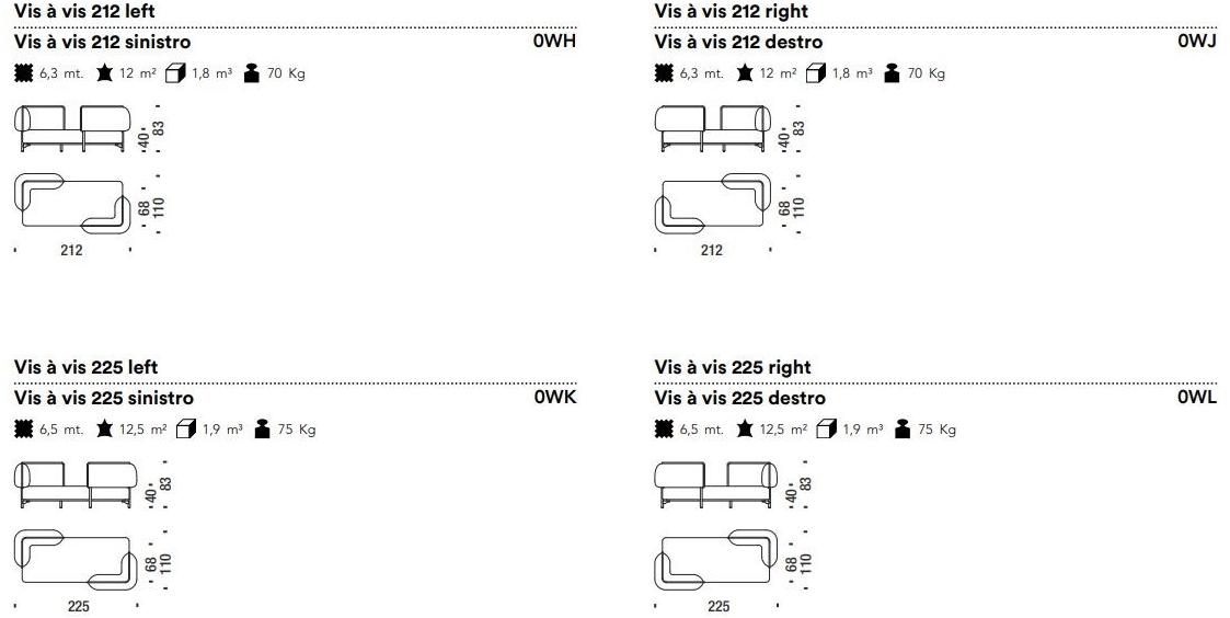Moroso 2-местный тканевый диван sun-id-1348150 - Вид №4