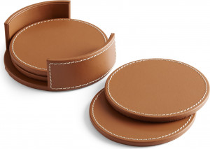 10652135 Ralph Lauren Home Набор подставок Ralph Lauren Home "Уайетт" 11см, 4шт Сталь нержавеющая