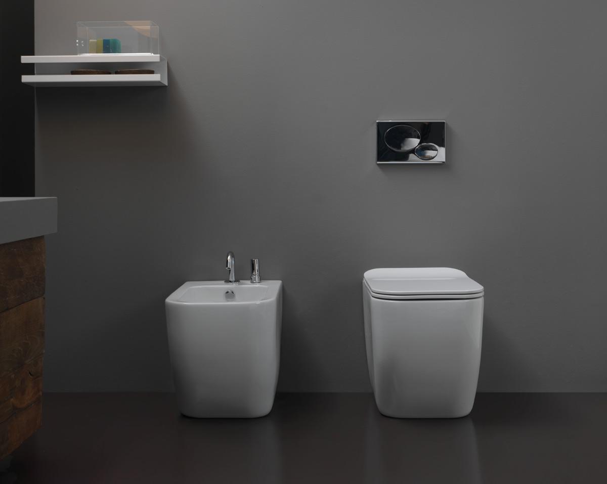 BRBI013 Напольное биде приставное GSG CERAMIC BRIO - Вид №3