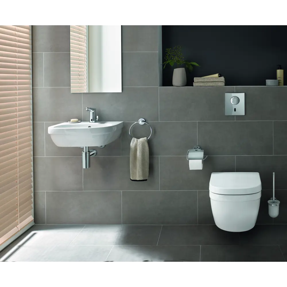 Унитаз подвесной Grohe Euro Ceramic 39206000 Triple Vortex безободковый 81980507 STLM-2007701 - Вид №10