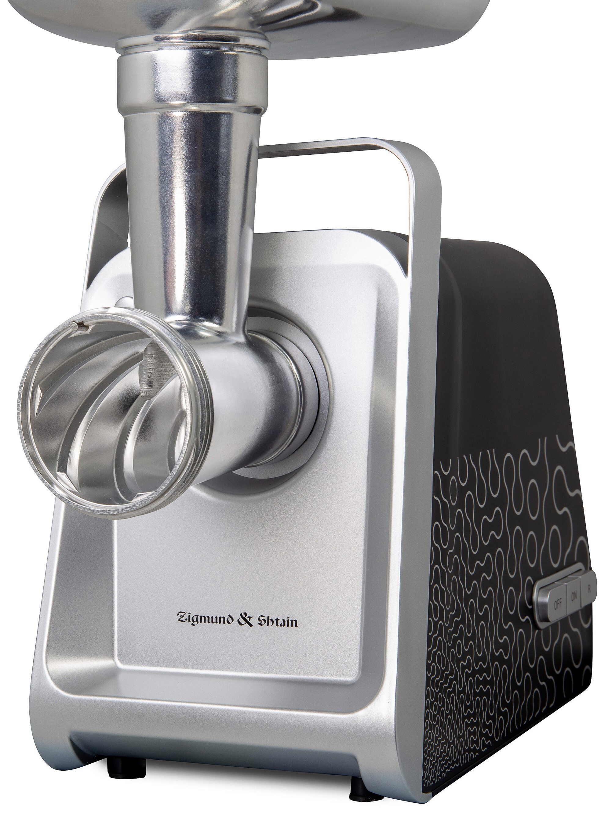 9929165 Мясорубка электрическая Zigmund & Shtain ZMG-044 черный STDN-0082917 - Вид №4