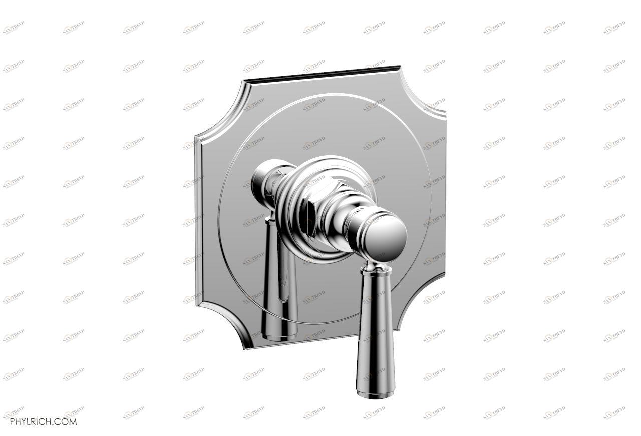 Смеситель для душа HENRI Phylrich  4-158-026 Хромированный 