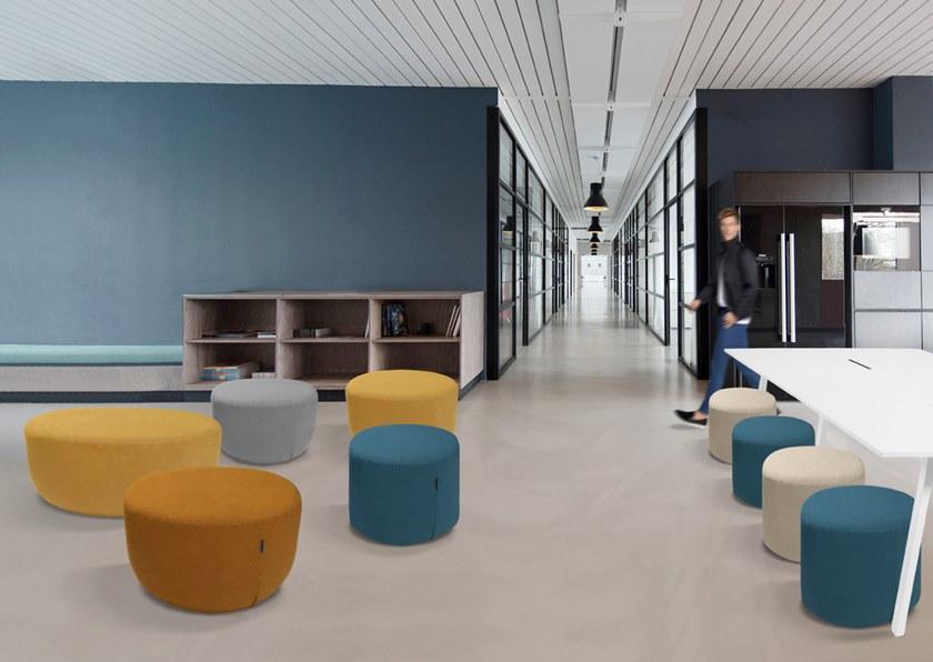 Slalom Круглый акустический пуф Tailor made sun-id-1399507 - Вид №6