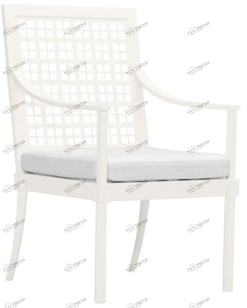 JANUS et Cie Алюминиевый стул с подлокотниками Quadratl sun-id-1449619