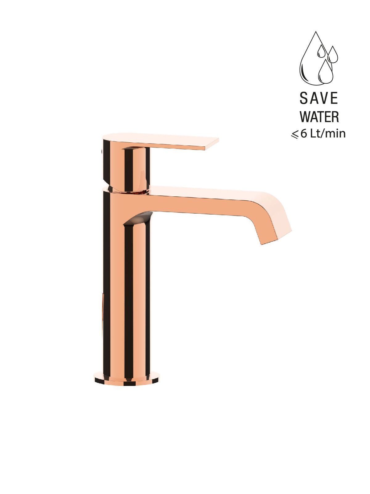 Однорычажный смеситель для раковины без слива Rubinetterie Frattini Птолемей ARCH-00016086 - Вид №6