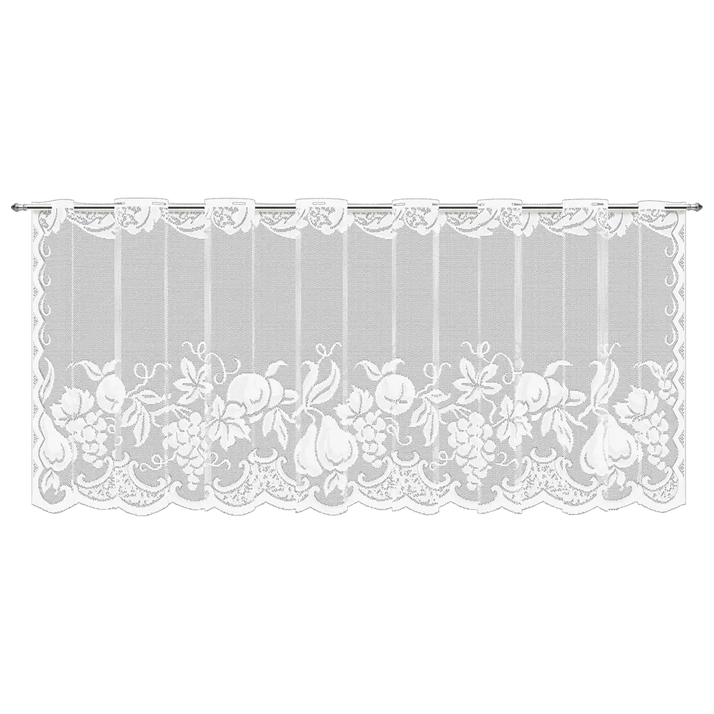 Тюль для кухни «Фрейр» 175х80 см цвет белый 82633559 STLM-2110341 Santreyd 