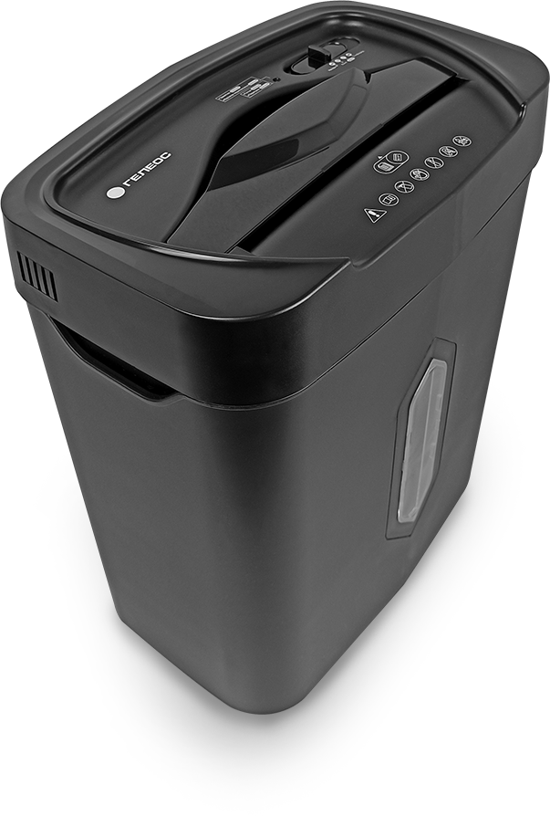 УМ22-4 Уничтожитель документов , din p-4 (4 ур-нь секр.), фрагмент 4х35мм, 14 лист (70г/м2), cd/пл.карты/скрепки/скобы, 22 литра Гелеос Santreyd  - Вид №1