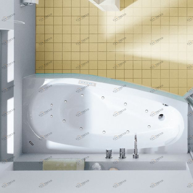 638.167021 Piccolo Collection малогабаритная ванна Duscholux 45933