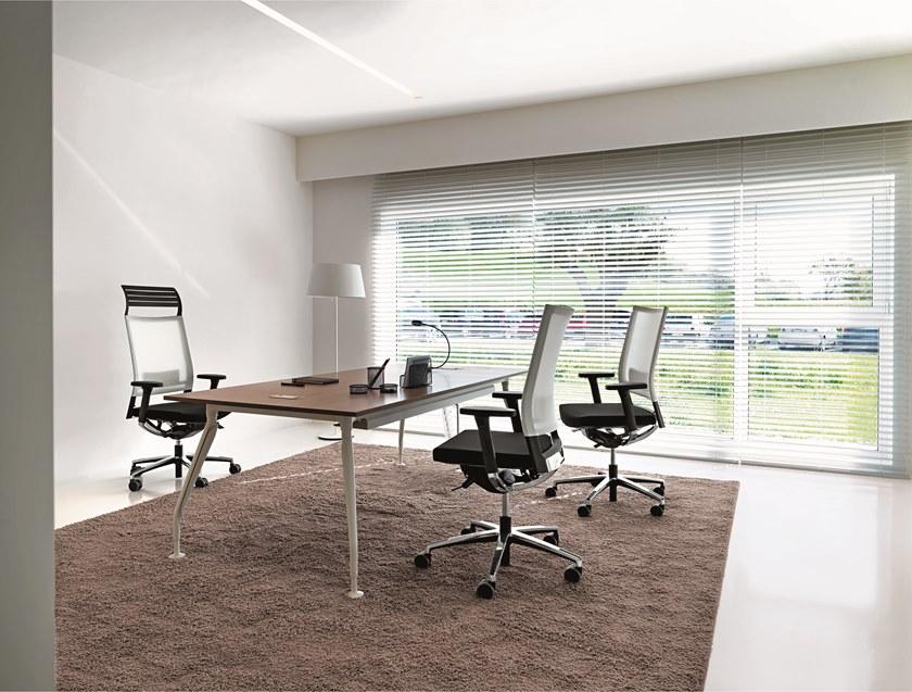 VAGHI Кресло руководителя с поворотной сеткой и подголовником Expo 15 Extxx - Вид №5