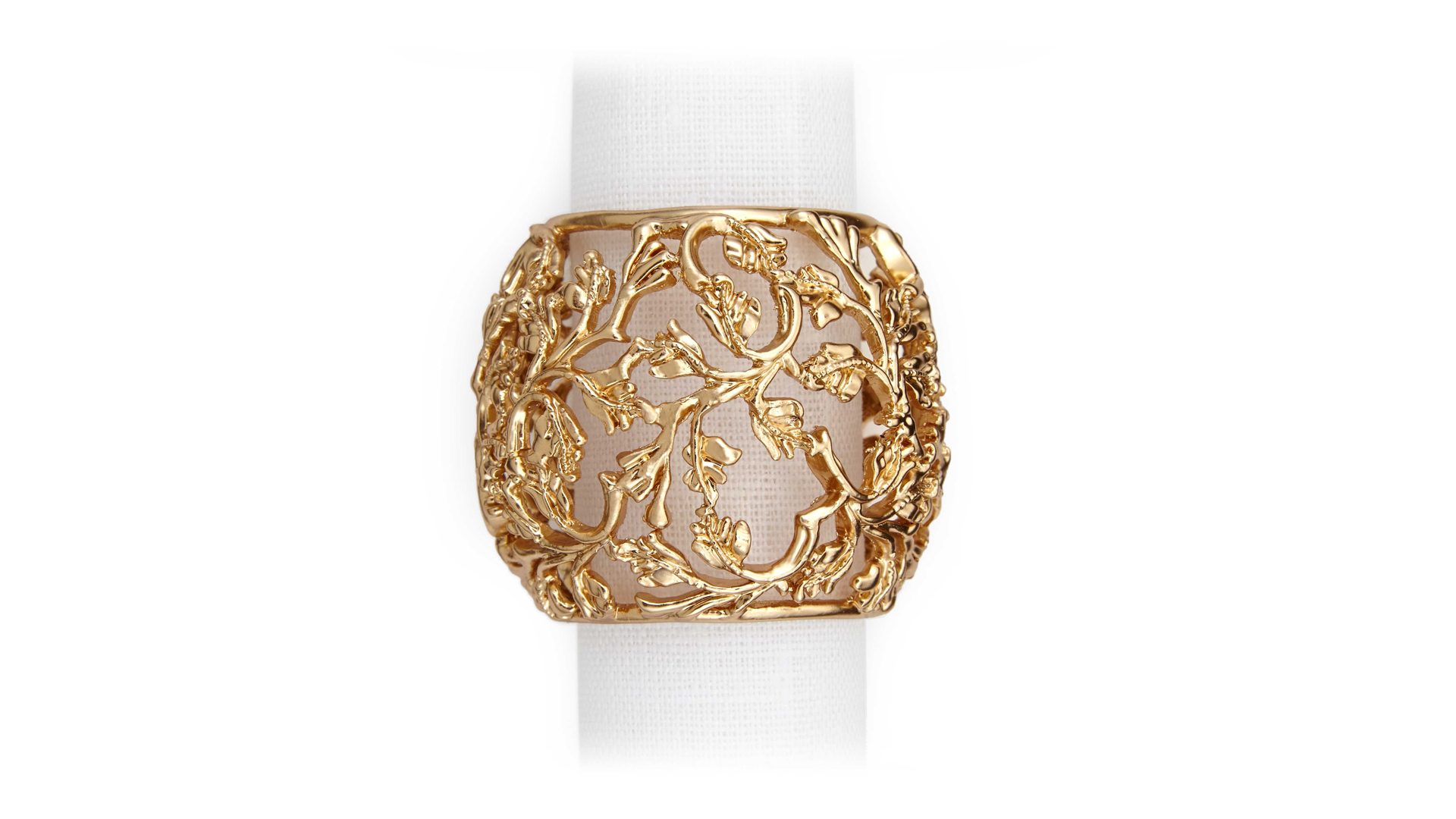 10575424 Кольцо для cалфетки Латунное L’Objet США  - Вид №1