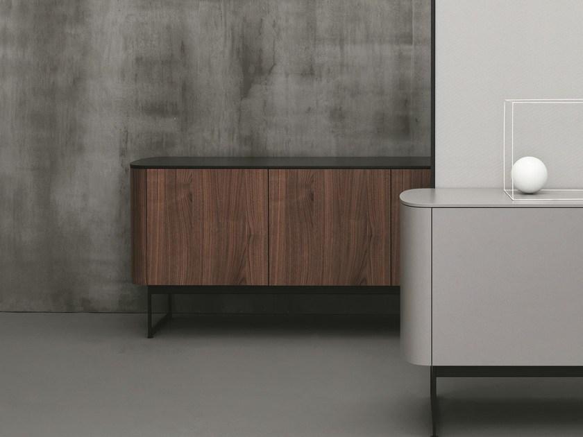 Caccaro Комод деревянный с распашными дверцами Sideview sun-id-1481909 - Вид №3