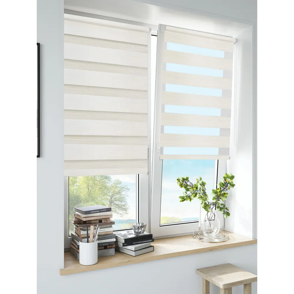 Штора рулонная день-ночь Inspire Peter 50x160 см экрю Cream 5 82691108 STLM-2010508 - Вид №12