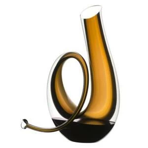 Декантер Horn, 2,5 л, бессвинцовый хрусталь с черной и желтой полосой