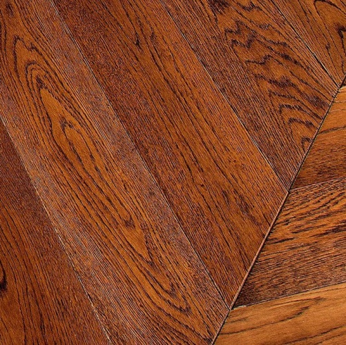 Паркет Ёлка Marco Ferutti Louvre Коньяк Дуб Любая на выбор (Гладкая) 585х125 мм 2600700101 - Вид №2